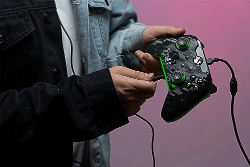 Wired Xbox Game Controller - Dual Vibration Gamepad - Fuse Black/Pink I75727