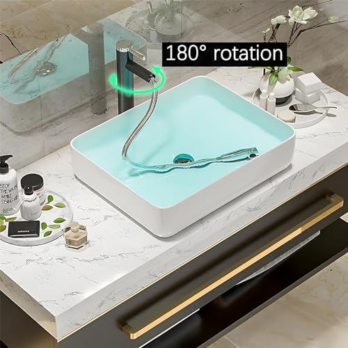 Solid Wood Wall Mounted Bathroom Vanity with Sink and LED Mirror (Single Sink 36") G878229