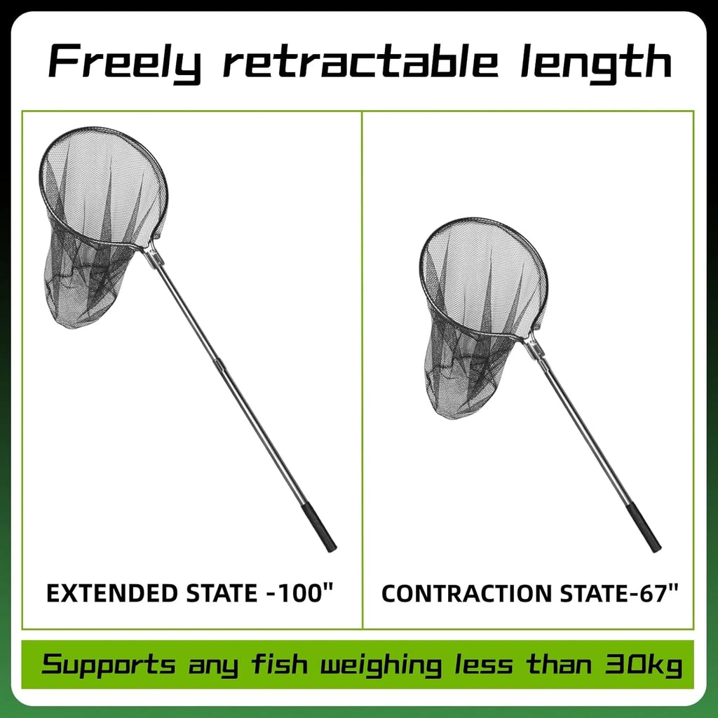 20 Inch Fishing Net with Telescoping Handle O6288