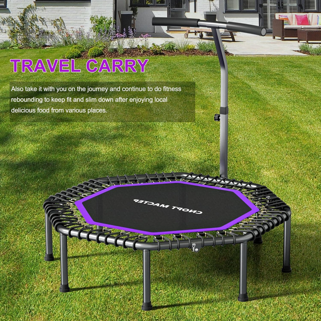 50'' Trampoline Rebounder Load 330lbs Q487244