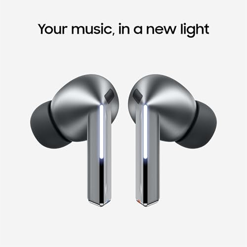 Silver Noise Cancelling Bluetooth Earbuds V44445