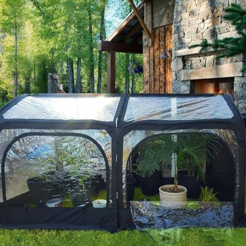 Green 8.2x4.1x4.4 FT Pop-up Greenhouse N32542