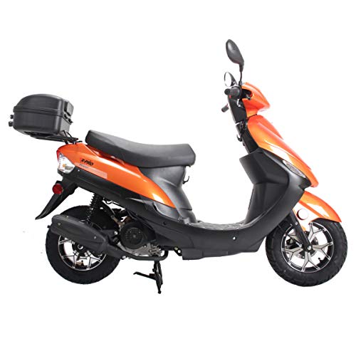 50cc Gas Moped with 10" Aluminum Wheels I80207
