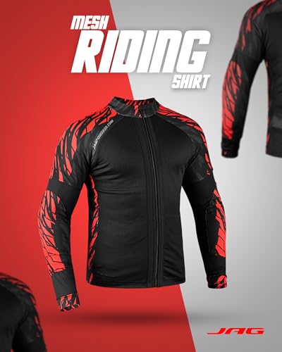 Motorcycle Mesh Shirt with CE Certified Protective Padded Armors M267