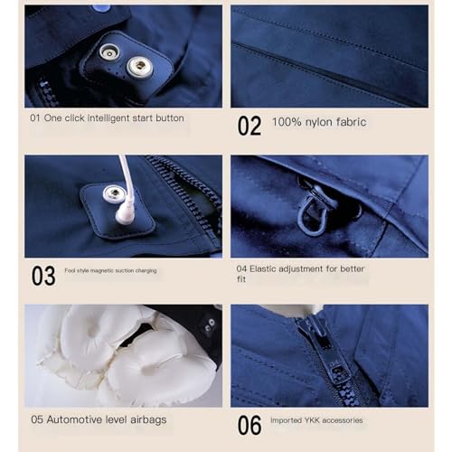 Anti-fall Airbag Vest With Head/neck/tail Airbags U3193