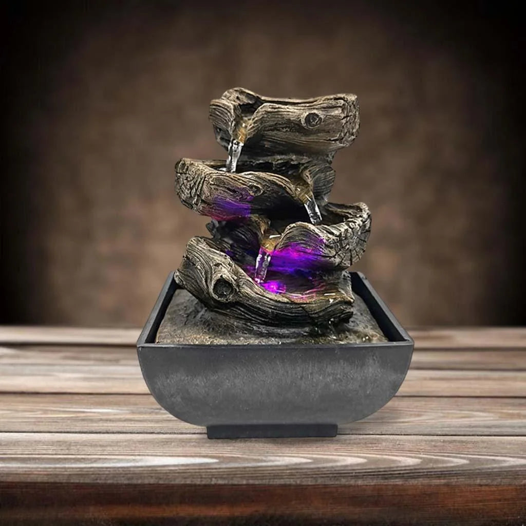 Mini Tabletop Fountain Water Fountain with Automatic Pump G592538