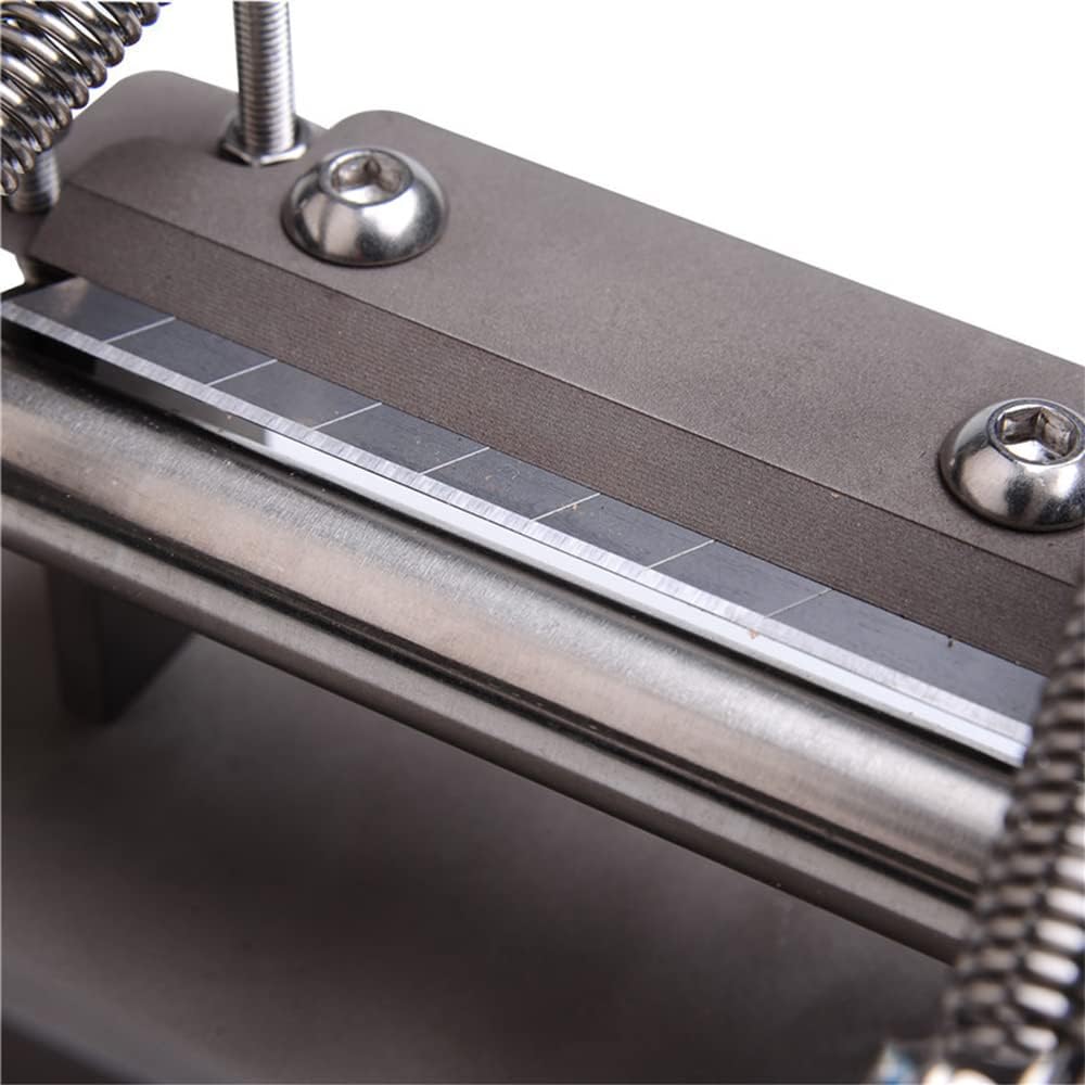 Leather Splitter Manual Leather Skiver Peeler Adjustable Splitte Machine Leather Working Tools N532828