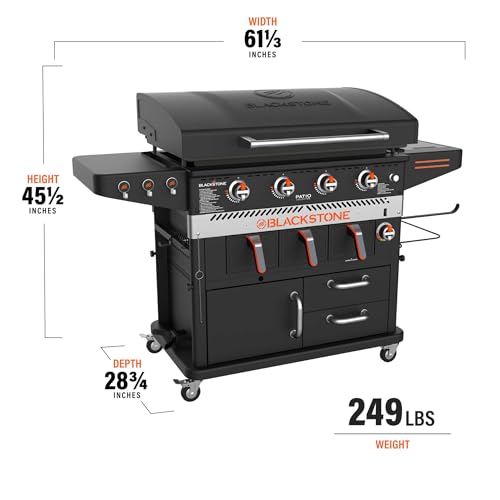 36 inch Black Stainless Steel Gas Griddle G1231
