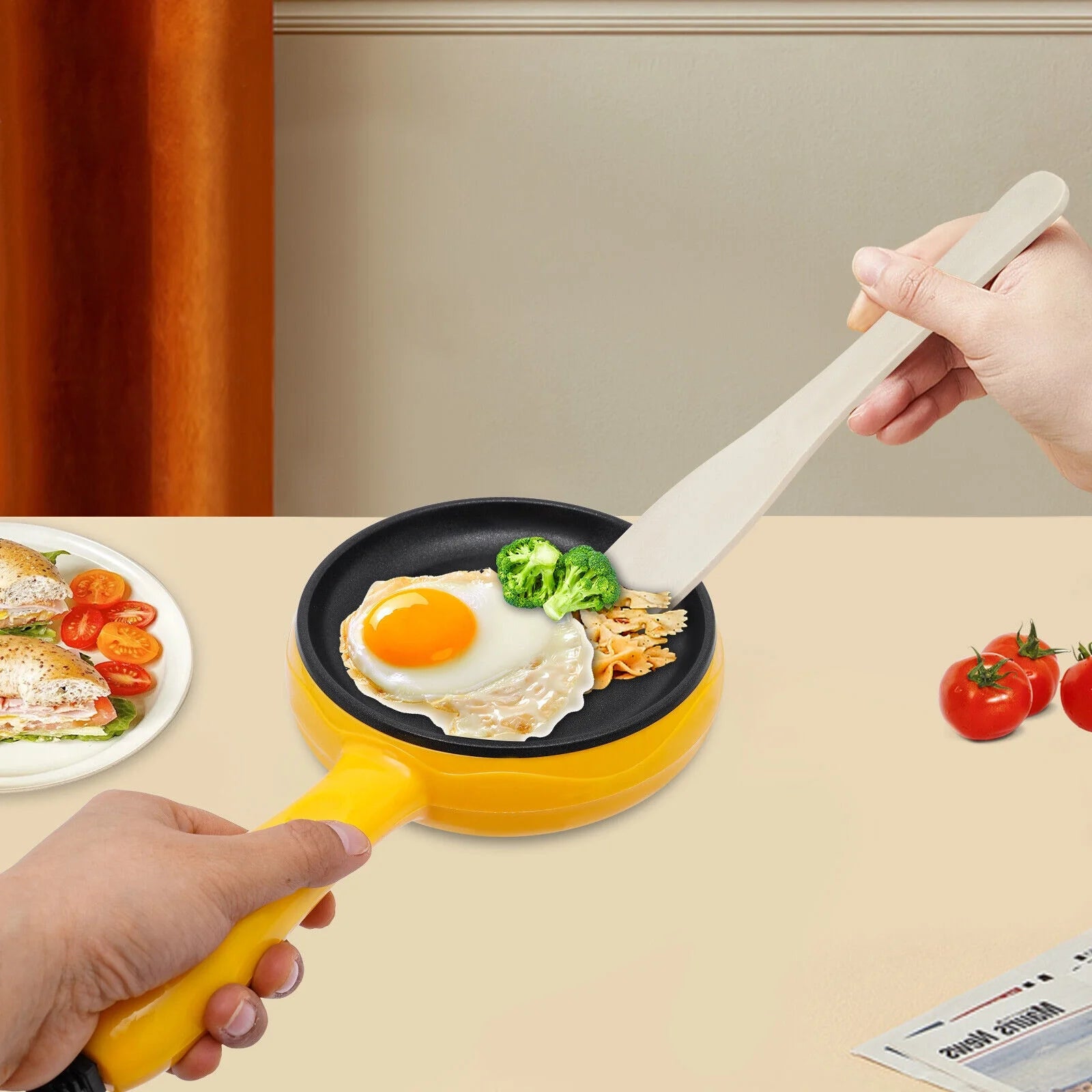 6-inch Non-Stick Electric Skillet E61703