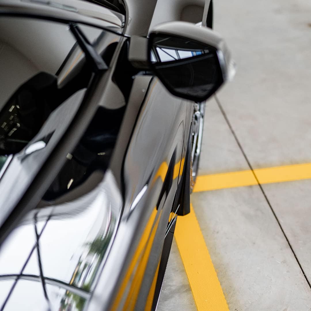 Painted Carbon Flash Black Splash Guards R33647