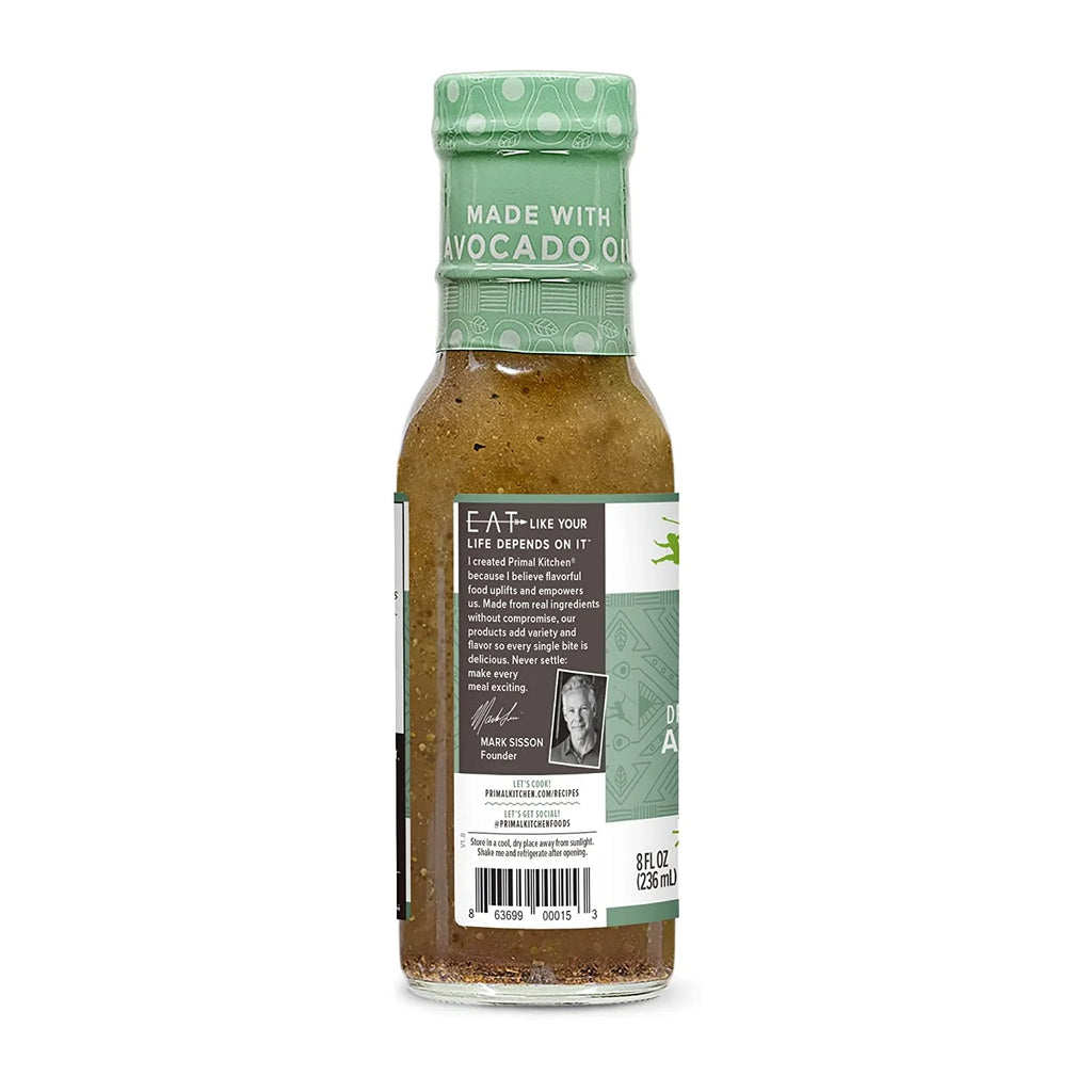 Greek Vinaigrette & Marinade with Avocado Oil 8 fl oz Pack of 2 Y5470