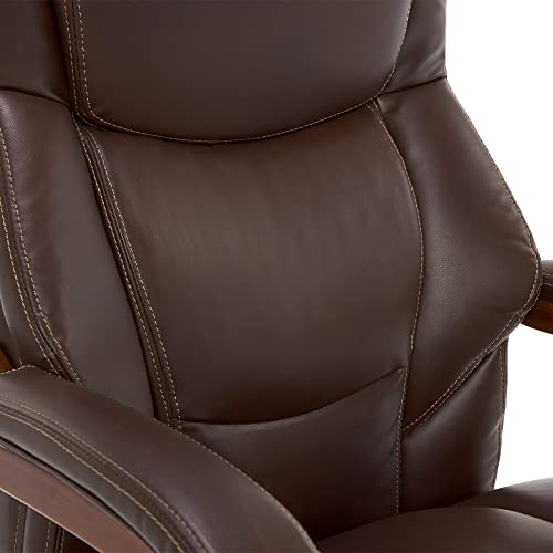 Black Bonded Leather High Back Executive Office Chair E9354