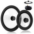 Universal Lid for Pans Pots, Stainless Steel Pan Lid Cover T67078