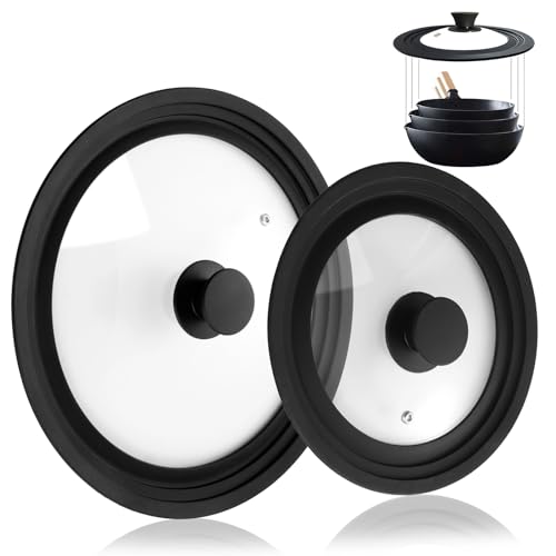 Universal Lid for Pans Pots, Stainless Steel Pan Lid Cover T67078