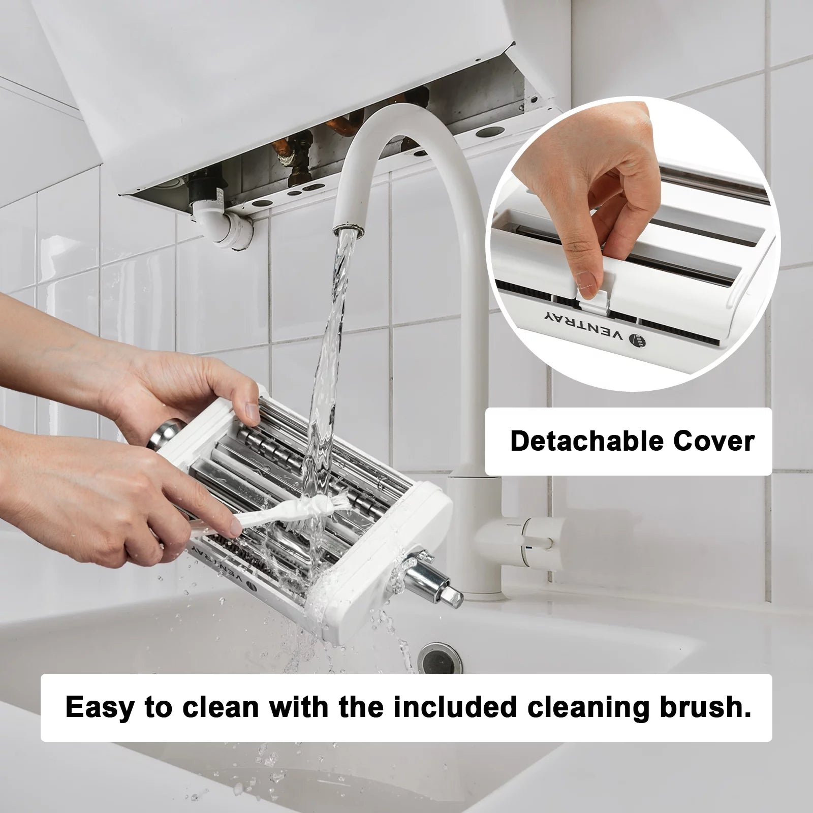 3 in 1 Pasta Maker Attachment for KitchenAid Stand Mixers with Cleaning Brush U508150