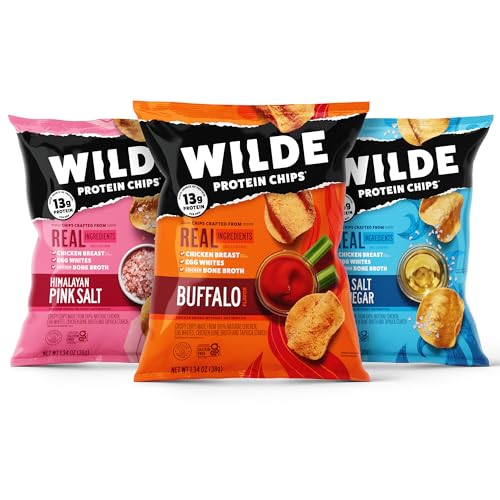 Protein Chips Variety Pack, 1.34oz Bags (Pack of 12) C68368