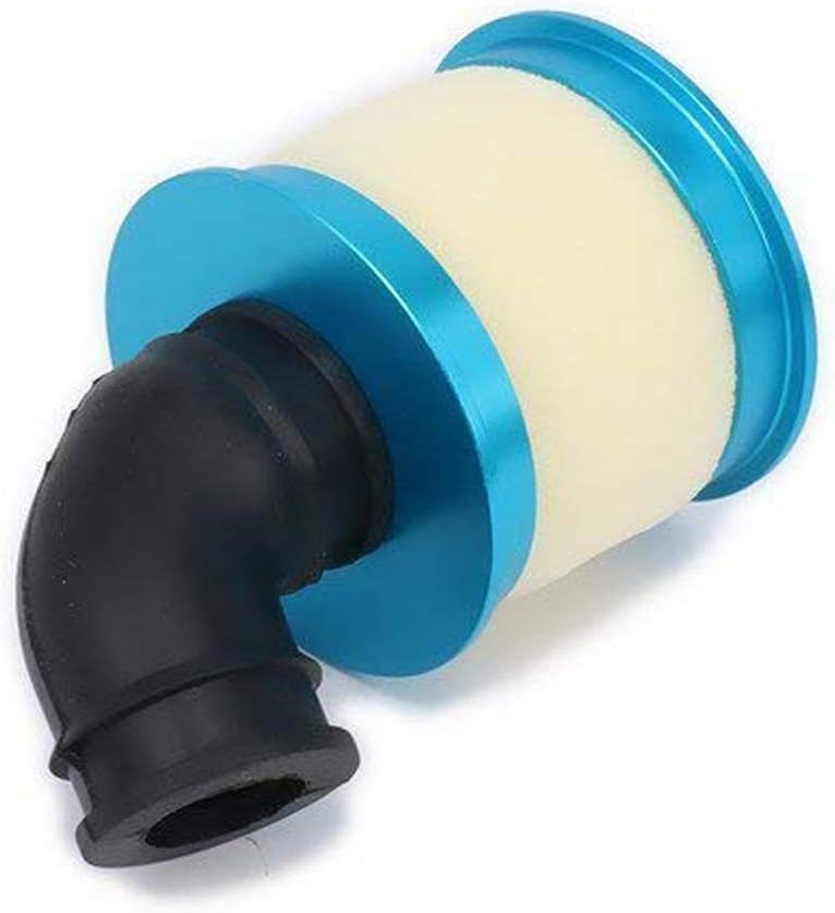 Blue Aluminum Capped Air Filter Element Sponge for RC Nitro Truck Buggy I149294
