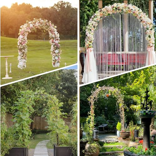 Thickened Rustproof Metal Garden Arch Y597578