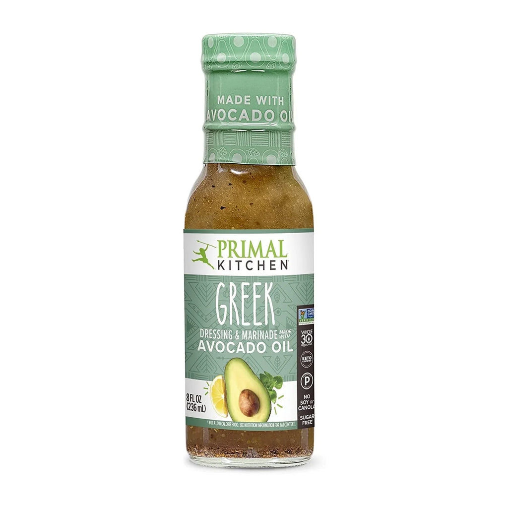 Greek Vinaigrette & Marinade with Avocado Oil 8 fl oz Pack of 2 Y5470