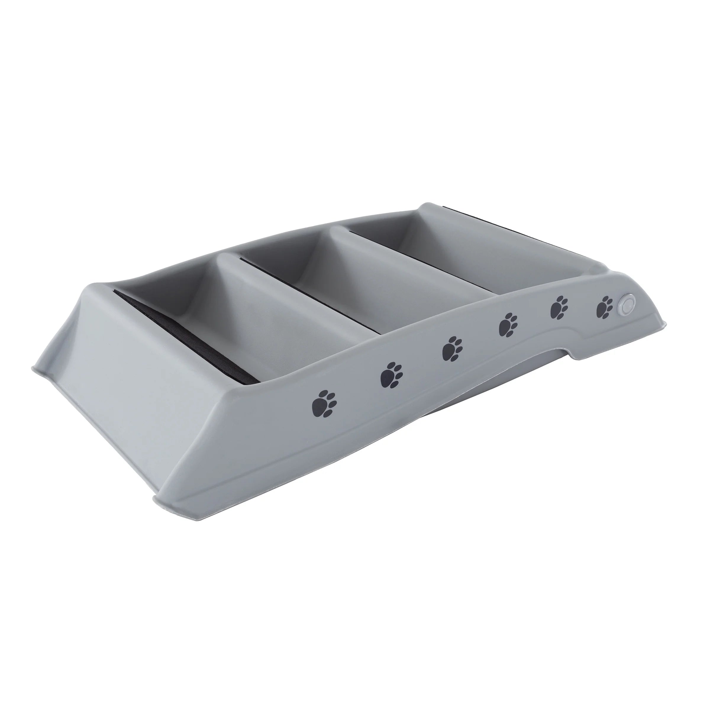 Gray 4 Step Pet Stairs E245274