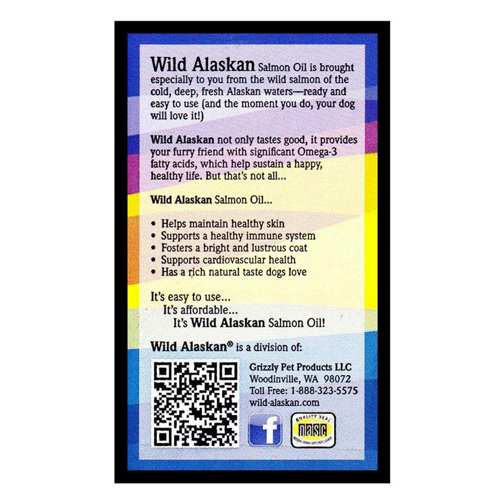 Wild Alaskan Salmon Oil Omega 3 Dog Food Supplement B12351