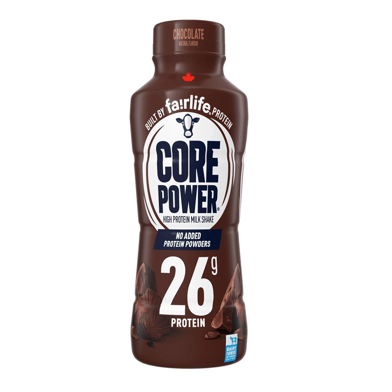 Chocolate Protein Milk Shakes, 414mL, Pack of 12 C185