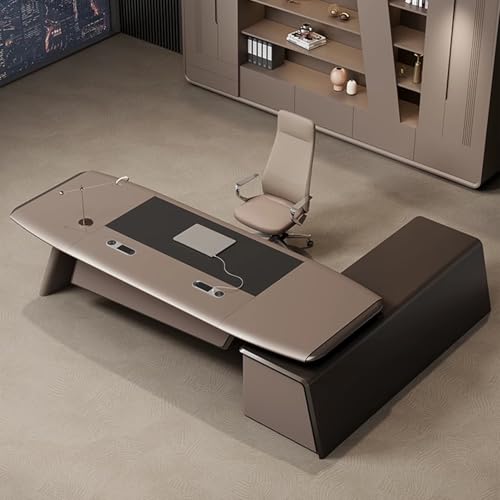 94.4" Executive Desk with Storage Cabinet and Drawer K248918