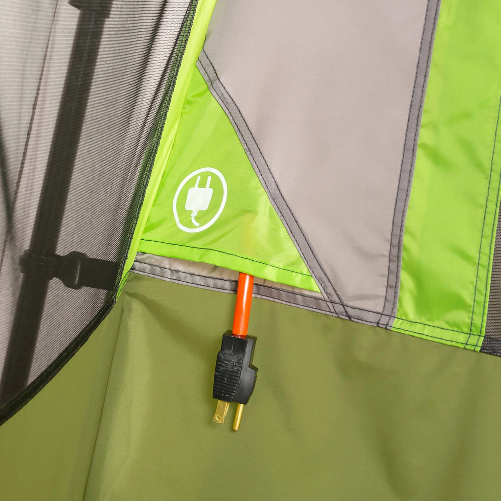 14' x 13.5' 9 Person 2 Room Instant Cabin Tent with Screen Room R641