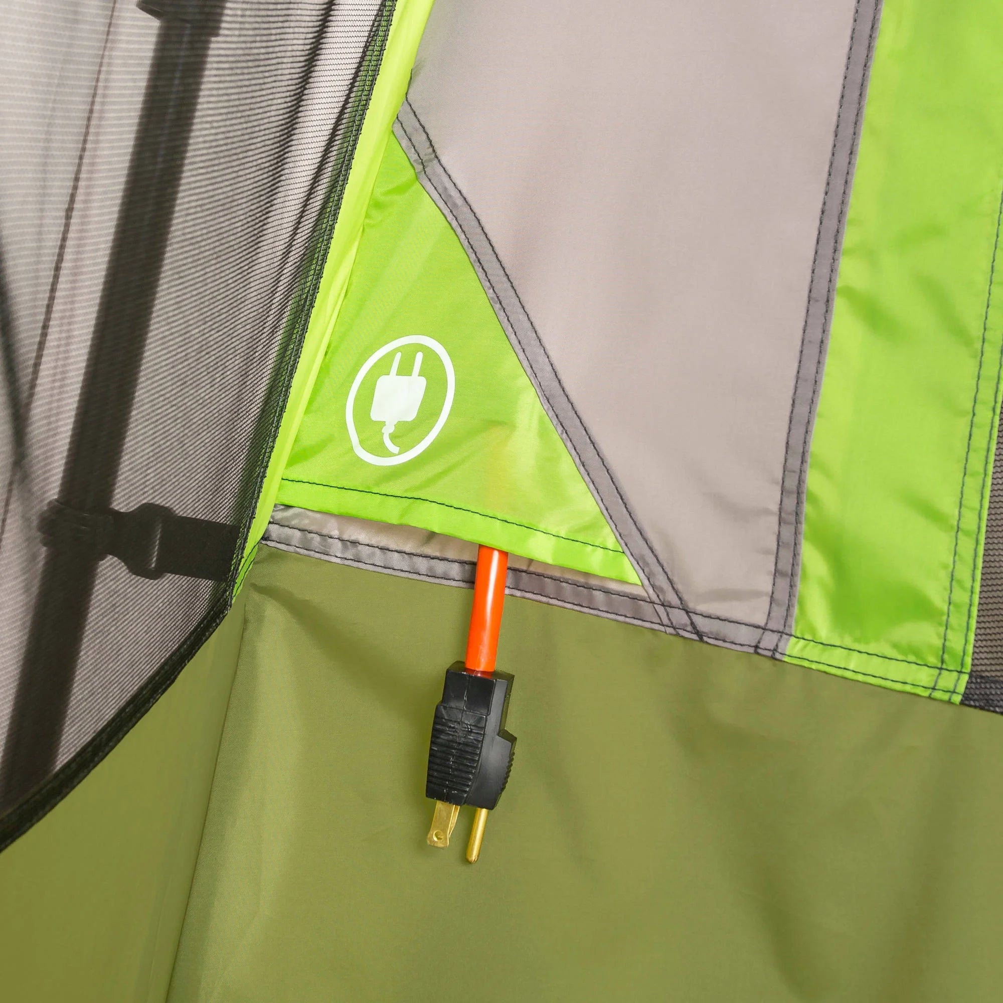 14' x 13.5' 9 Person 2 Room Instant Cabin Tent with Screen Room R641