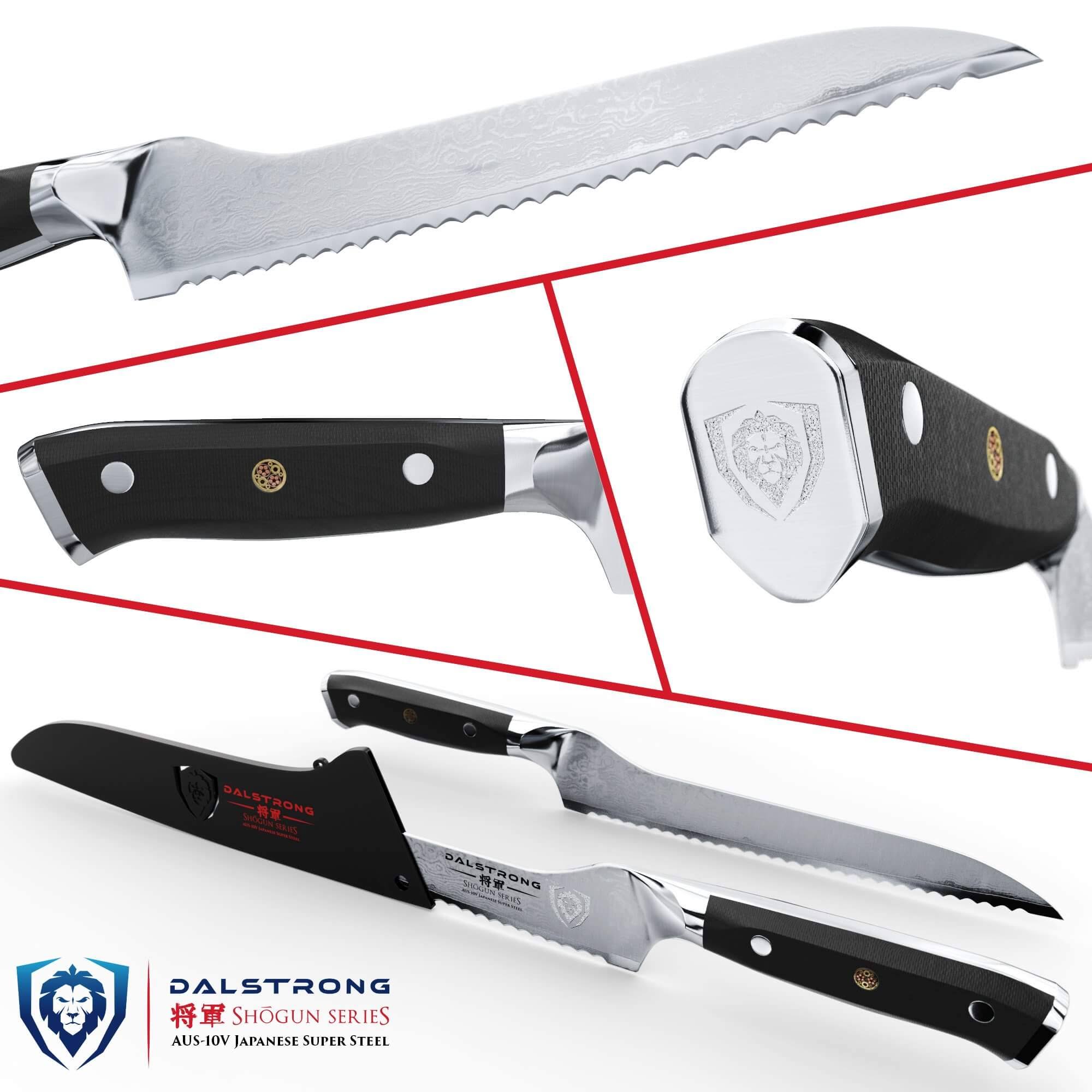 8 inch Serrated Bread and Deli Knife J733