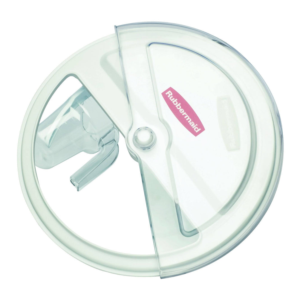 White Sliding Lid with 4-Cup Scoop N719306