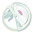 White Sliding Lid with 4-Cup Scoop N719306