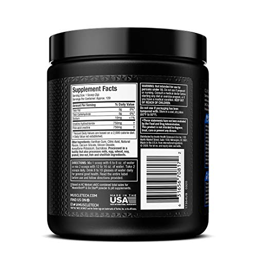 Unflavored Micronized Creatine Monohydrate Powder (80 Servings) Q316