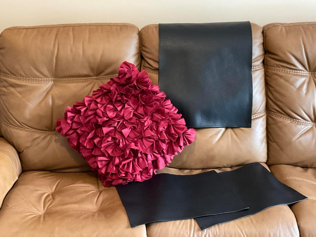 3PC Set Headrest Cover and Armrest Covers for Furniture V349069