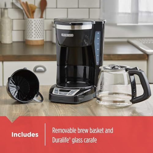 12-Cup Digital Programmable Coffee Maker C4195