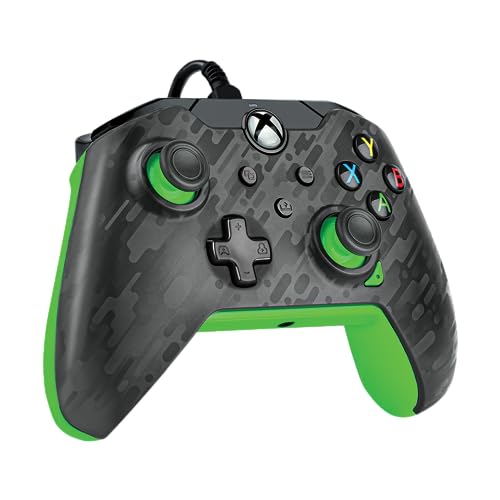 Wired Xbox Game Controller - Dual Vibration Gamepad - Fuse Black/Pink I75727