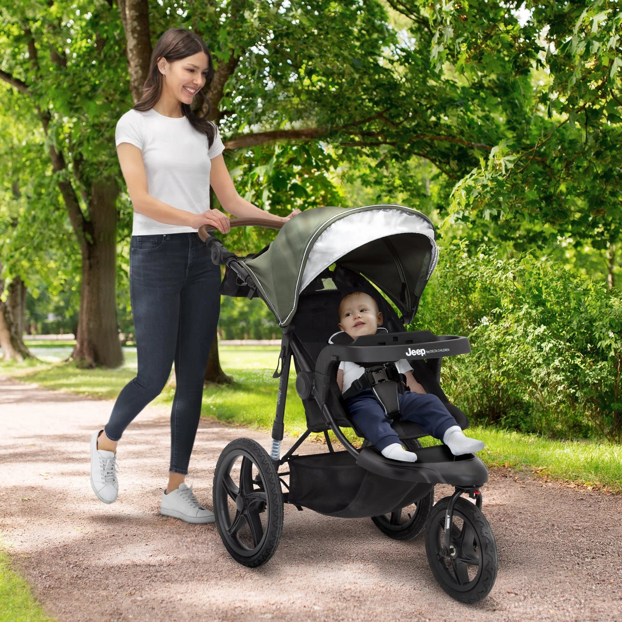Black Jogging Stroller F871