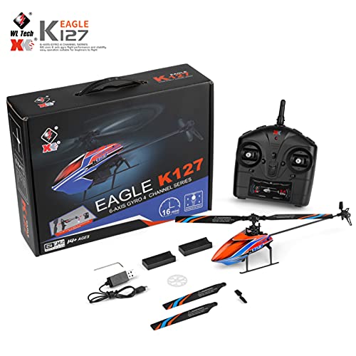 4 Channel RC Helicopter with 6-Axis Gyro and 3 Batteries Z362322
