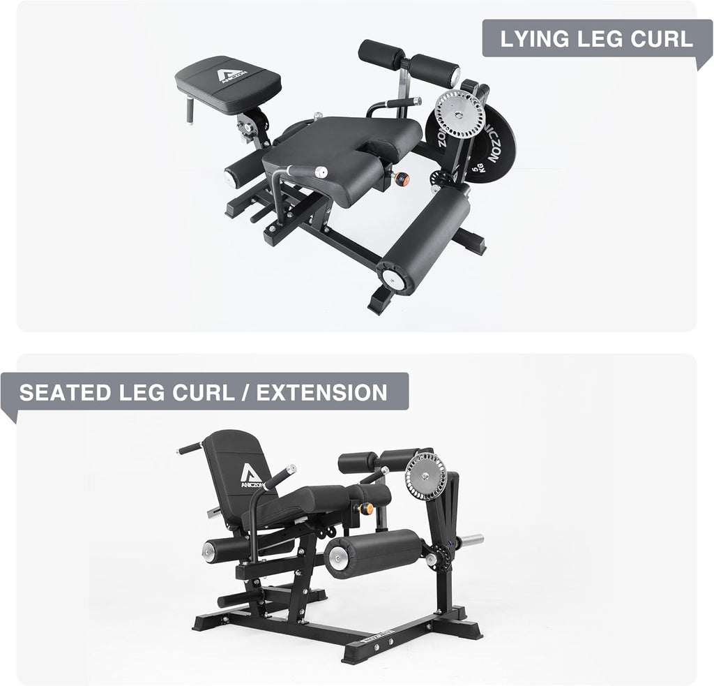 Leg Extension and Curl Machine with Adjustable Seat Q57952