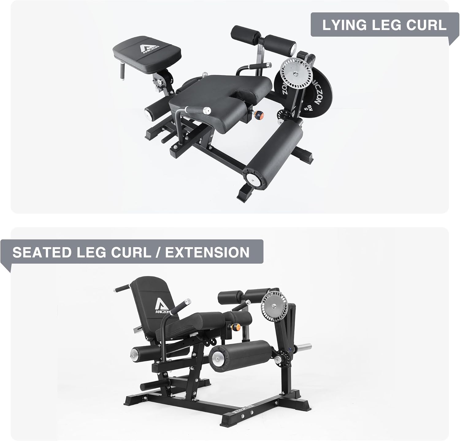 Leg Extension and Curl Machine with Adjustable Seat Q57952