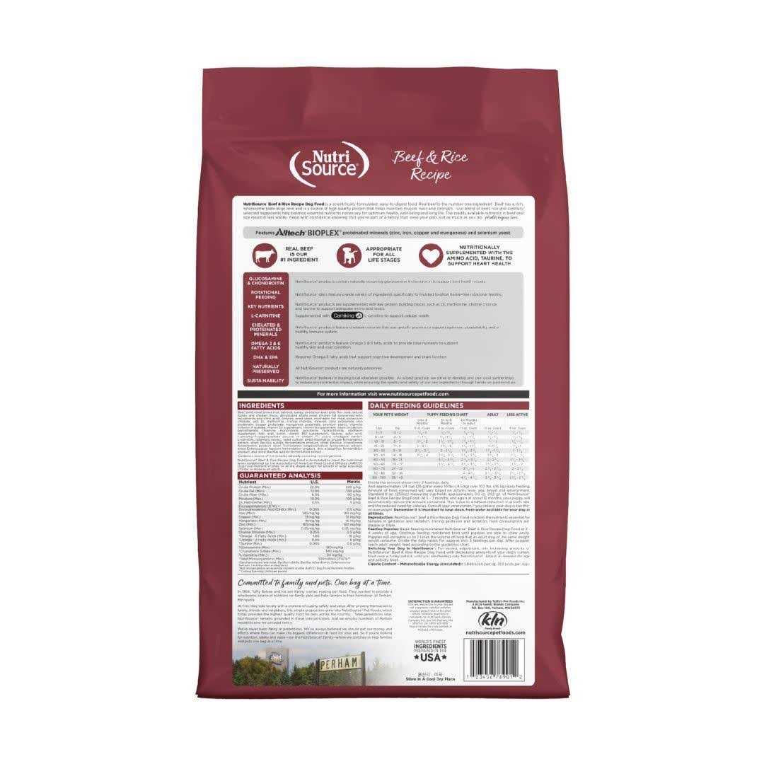 Beef Rice Dry Dog Food D453212