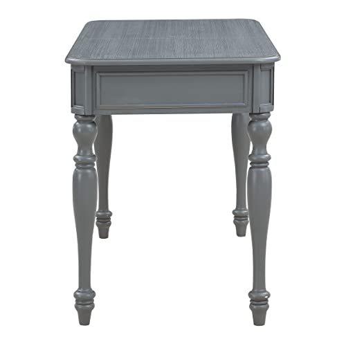 Antique White Writing Desk with Drawer H7897
