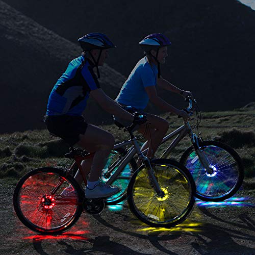 Rechargeable LED Bike Wheel Hub Lights W41927