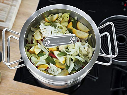 Stainless Steel Steamer Insert, 9.4 inches Z477378
