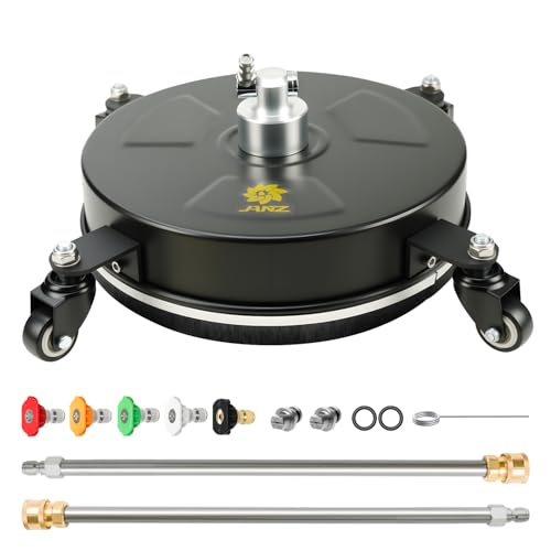 14 Inch Black Pressure Washer Surface Cleaner with 4 Wheels L800
