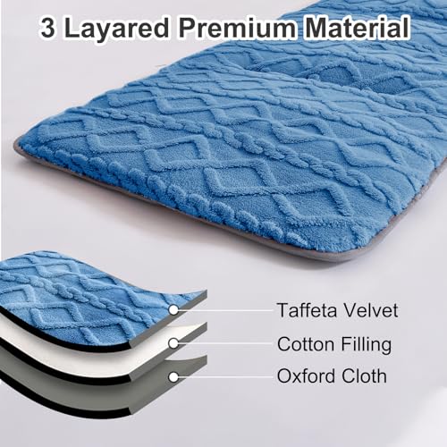Thick Camping Cot Mattress with Elastic Straps (75" x 28") Q572