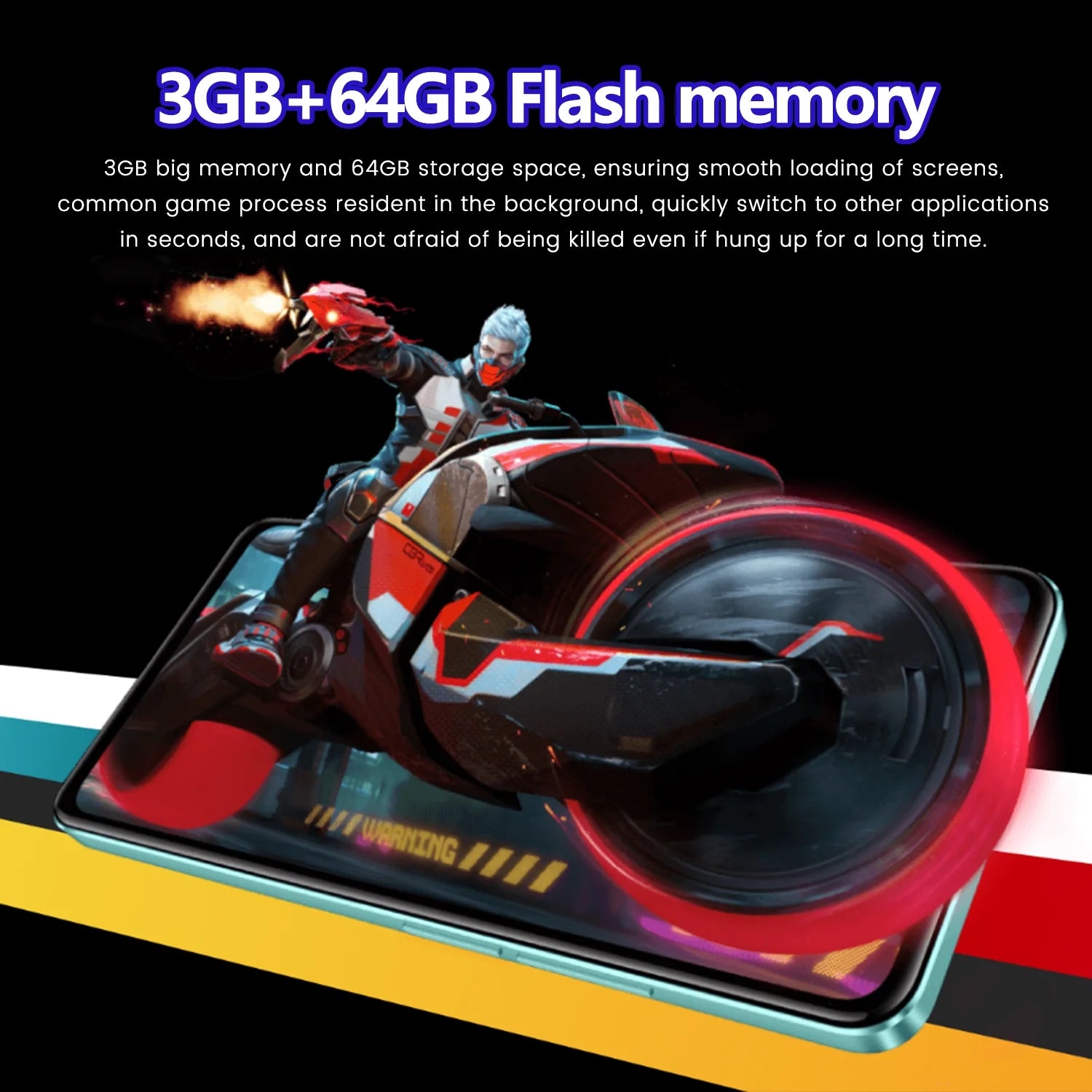 Black 6.52" 4G Dual Sim Unlocked Android Smartphone O29574