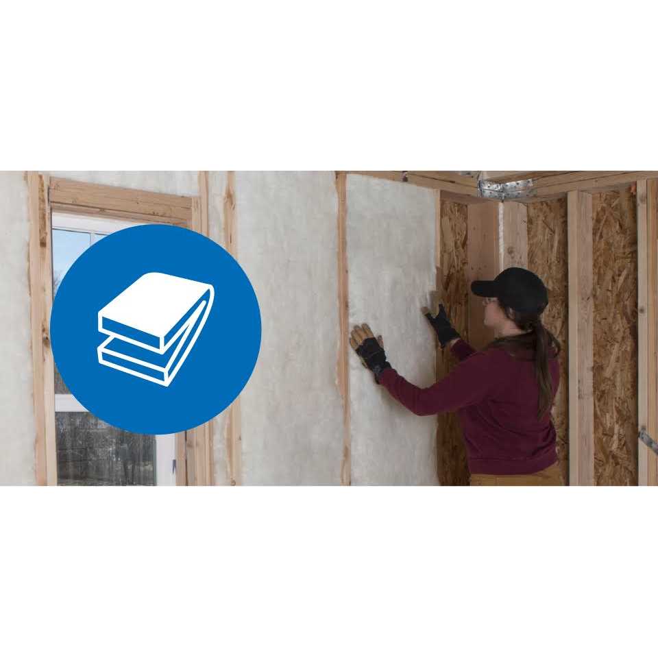 Kraft Faced Fiberglass Batt Insulation T247943