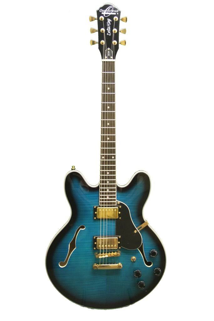 Blueburst Semi Hollow Electric Guitar H927