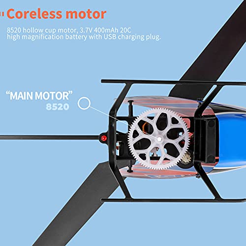4 Channel RC Helicopter with 6-Axis Gyro and 3 Batteries Z362322